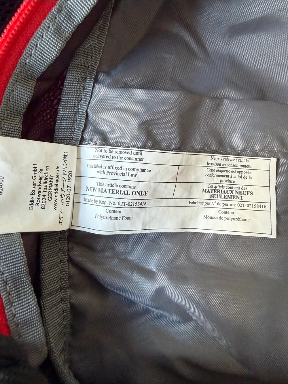 Eddie Bauer Stowaway Packable 30L Backpack purple Unisex collapsible